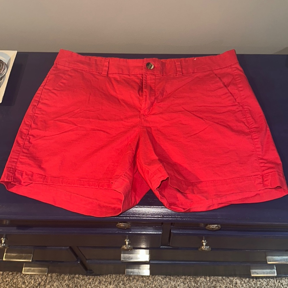 Old Navy tomato red shorts